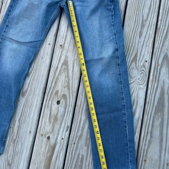 Signature By Levi Strauss‎ Men's Straight Flex Jeans W32xL32 Medium Wash Classic - Picture 8 of 13